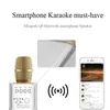 Беспроводные микрофоны Kaaraoke Bluetooth-динамик 2 в 1 портативное петь запись портативный KTV Player для iOS Android