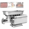 220V 1.1KW Electric Meat Grinders Food Processor Stainless Steel Duty Sausage Stuffer Grinding Mincing Stirring Mixing Machine