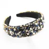 Molans Luxurious Padded Rhinestones Headbands Full Crystal Hair Bands Women Headwear New Hair Accessories X0722