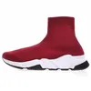Goedkope Sok Casual Schoenen Mannen Dames Designer Platform Sneakers Triple Black White Red Beige Navy Blue Outdoor Sport Shoe