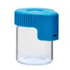 Opslag LED-potvergroting stash 155 ml gloeiende container vacuümfles oplaadbaar voor droge kruidenkruid vapes