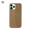 Eco-Friendly Natural Wood Bamboo Phone Cases Light Weight TPU Full Body Protective Back Cover For iPhone 6 7 11 12 13 14 Pro