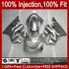 100% Fit OEM Fairings para Honda CBR 600F4 600FS 600 F4 FS CC Cinzento 99-00 Corpo 54No.212 600cc CBR600 F4 CBR600F4 99 00 CBR600FS 1999 2000 Modelo de Injeção