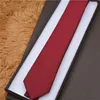 cravate de mode slim étroite arrow Cravate 7,0cm pour hommes Hommes