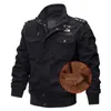 Men's Jackets Winter Jacket Men Thick Warm Fleece Wool Liner Windbreaker Military Casual Cotton Mens Outerwear Plus Size M-6XL Coat