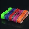 1.5M V8 Nylon Braided Micro USB Charger Cable Data Sync Cables with Tape Bracke For Cell Phone