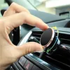 Stark magnetisk biltelefonhållare Luftventilfäste 360 graders rotation Universalhållare för mobiltelefoner med detaljhandelslåda
