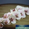 110 CM 11 cabezas de orquídeas de seda Phalaenopsis flores DIY boda ramo floral plantas artificiales flores falsas decoración del hogar precio de fábrica diseño experto calidad más reciente