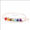 Bracelets De Charme Bijoux Yoga 7 Chakra Fil Bracelet Pour Femmes Guérison Cristal Oeil De Tigre Pierre Naturelle Bracelet Perles Reiki Spirituel Bouddha Moi