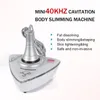 2021 Mini Ultrasound Urządzenie do kształtowania ciała / Waga Zmniejsz instrument kosmetyczny / 40k Cavitation Fat Burning Home Użyj maszyny /