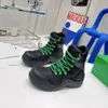 2021 Autunno Inverno Stivaletti Candy Colore puro Tessuto di nylon traspirante Stringati Stivaletti corti Moda Escursionismo all'aperto Campeggio Caldo e confortevole Piattaforma Scarpe casual