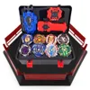 Top set Lanciatori Beyblade Arena Metal Fight Bey blade Metal Burst Bayblade Stadium Regali per bambini Giocattolo classico X0528