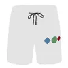 Męskie spodenki do biegania sportowe spodnie podwójne pokład fitness mężczyźni krótki tekstylny lato casual pływać spodnie plażowe