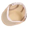 Мужчины дышащие сетки крышки женщин повседневный берет шляпа мода плоская крышка регулируемая плоская кепка NewsBoy стиль GATSBY шляпа пика
