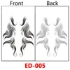 Fake Woman Baby Curly Hair Edges Tattoo Sticker Diy Natural Temporary Waterproof Face Hairlin Makeup Tool Pony Tail Styles Sleek