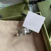 Women Designer Ring for Man Fashion Skull Letter G Fine Silver Luxury Rings with Box Jewelry Acelet309e