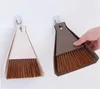 Mini Broom and Dustpan Set Small Dust Pan Table Desk Keyboard Crevice Cleaning dd986