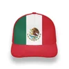 米国メキシコの男性ユースキャップカスタム名番号Mex Hat Nation Flag MXスペイン語メキシカンプリントPO野球Cap8213469