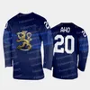 Maillot de hockey d'hiver de l'équipe de Finlande 2022 Mikko Rantanen Teuvo Teravainen Kaapo Kakko Sebastian Aho Aleksander Barkov Miro Heiskanen Tuukka Rask Esa Lindell