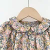 Short Sleeve Floral Printing Shirt Summer Kids Baby Girl Shirts Children Clothes Cute Infant 20220302 Q2