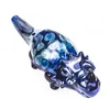 Colorful Pyrex Glass Pipes Beautiful Color Handpipe Handmade Portable Innovative Triceratops Dinosaurs Shape Tube Dry Herb Tobacco Holder Smoking Decoration