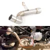 Moto Scarico Modificato Catalizzatore Eliminatore Middle Link Pipe per BMW F750GS F850GS 2018-2021 Muffler moto Raccogliere tubo