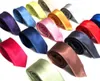 Groom Ties 5cm Silk Ties Men Solid Celebrity Pajaritas Gravata Slim Mens Neck Skinny Tie