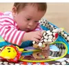 Tummy Time Active Playマット - 人間工学的ぬいぐるみ枕ベビーミラースケシのおもちゃパッドの高さ測定チャートを簡単に210724