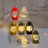 Mini elektronische kaars lamp retro kleine led pony lantaarn creatieve decoratie voor geschenk wind licht bruiloft verjaardagsfeestje kerst jje9063