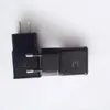 شاحن سريع Comincan Usb لـ S8 S10 9 فولت 5 فولت محول قابس حائط للسفر كامل 2A قاعدة شحن منزلية مع كابل S8 نوع C أسود