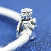 Charm-Anhänger „Engel der Liebe“ aus 925er-Sterlingsilber, passend für europäische Schmuckperlenarmbänder im Pandora-Stil