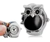 Cartoon Owl Ring Watch Creative Fashion New Cover Studenter Retro Finger Watch Mix Color