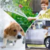 High Quality 16FT-150FT Expandable Garden Hose Magical Telescopic Pressure Car Wash Seamless Ribbon Watering Pipe 210626