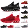 Fashion Non-Brand men women running shoes Blade slip on triple black white all red gray Terracotta Warriors mens trainers outdoor sports sneakers