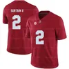 Tide Crimson Custom College Alabama Football Jersey Jaylen Waddle Jones Tua Tacovailoa Patrick Surtain II Bryce Young Devonta Smith Ed