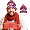 Chapeaux de noël pull père noël illuminé chapeau de noël bonnet de noël pour enfants adultes cadeau pour enfants fournitures de nouvel an