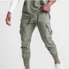 Yoga Outfit Men's Cargo Trousers Work Wear Combat Safety 6 Pocket Full Pants Comfortable