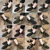 Kristal Elmas Lüks Marka Erkekler Elbise Ayakkabı Düz ​​Rahat Ayakkabı İş Ofis Oxfords Hakiki Deri Tasarımcıları Metal Toka Süet Loafer'lar Artı Boyutu 38-47