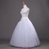 Mezza gonna stile lungo senza cerchio a 4 strati Sottoveste Abito da sposa da sposa foderato Abiti da festa per donna da donna Fodera di ruolo