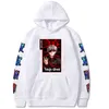 Tokyo Ghoul Unisex Hoodies Japanese Anime Kaneki Ken Printed Men's Hoodie Streetwear Casual Sweatshirts H1227