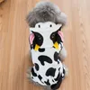 Outfit Winter Pajamas Jumpsuit Coral Fleece Warm Pet Clothing Pyjama Puppy Costume Small Dog Apparel Overall Coat6345444