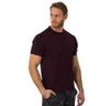 Men's Merino Wool T Shirt Base Layer Wool Tee Men 100% Merino Wool Shirt 170gram Wicking Breathable Anti-Odor Size S-XXL 210726