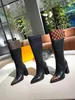 2021 French short boots women brown thick high heel boot retro pointed heels autumn and winter booties size 35-41