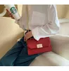 Evening Bags Selling Women's Hand Bag Spring 2021 Net Red Small Square Solid Color Chain One Shoulder Messenger