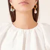 Classic Baroque Freshwater Earring High Quality Luxury Women Dangle Accessories Unique Natural Pearl Jewelry party wedding