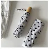 New Japanese Small Fresh Fashion Sunshade UV Umbrella for Women Gifts Three Folding Windproof Rain Umbrellas