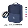 Vattentät resväska Bärbara skor Arrangör Sortering Pouch Zip Lock Home Storage Brousse de Toilette