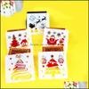 Andere kunst- en ambachten Arts, Gifts Home Garden Kerstmis Santa Clausule Rendier Sneeuwdiy Laad Stencils Painting Scrapbook Coloring Embos