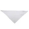 Sublimering Blank Bandana Husdjur Saliv Handduk Söt hundkläder Värmeuttryck Transport Triangel Förbrukningsvaror Pet Scarf DIY Gåvor i Bulk Partihandel