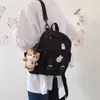 Moda Mini Plecak Kobiety Kawaii Torba Na Ramię Dla Nastoletnich Dziewczyn Wielofunkcyjny Mały Bagpack Panie Travle Szkolne Plecaki 210922